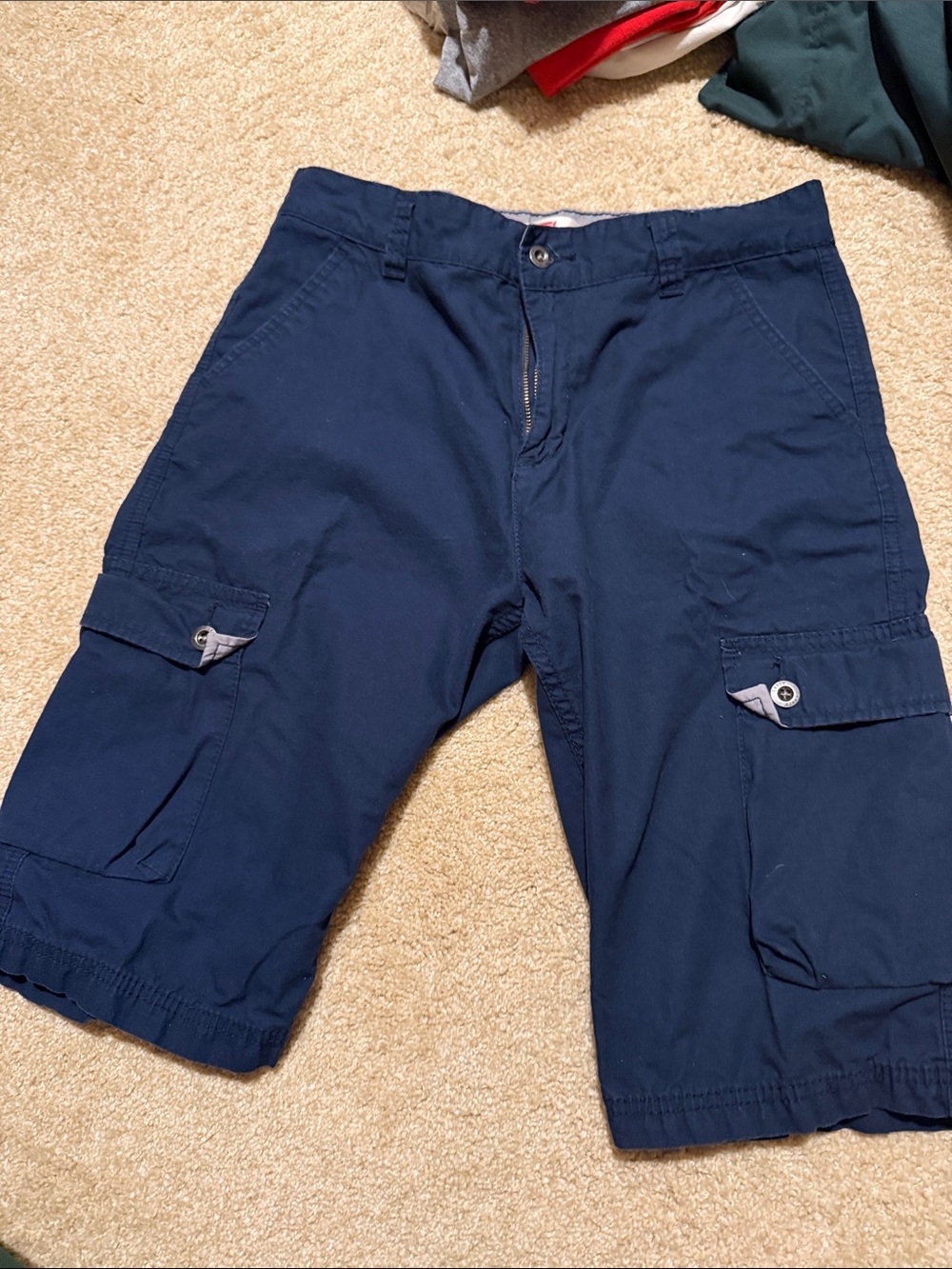 Levi’s Men's Navy Cargo Shorts